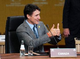 Justin Trudeau At APEC Summit - Peru