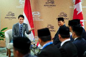 Justin Trudeau At APEC Summit - Peru