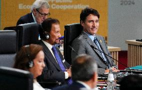 Justin Trudeau At APEC Summit - Peru