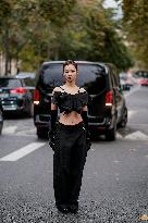 PFW - Shiatzi Chen Street Style