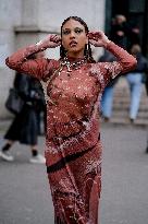 PFW - Shiatzi Chen Street Style