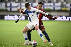 European Under21 Football Championship 2025 qualification match Finland vs Norway