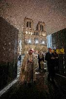 Notre Dame de Paris forecourt - Paris