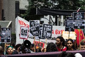 Protest For An End To The 6X1 Work Schedule In Brazil