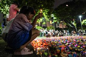 Loy Krathong Festival In Bangkok.