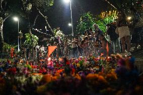 Loy Krathong Festival In Bangkok.