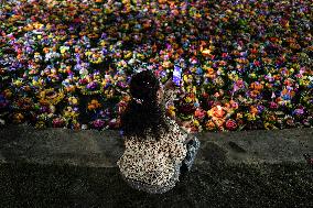 Loy Krathong Festival In Bangkok.