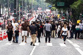 Avenida Paulista Open To Pedestrians This Friday (November 15)