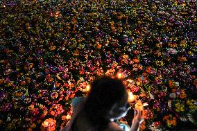 Loy Krathong Festival In Bangkok.