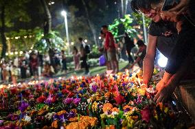 Loy Krathong Festival In Bangkok.