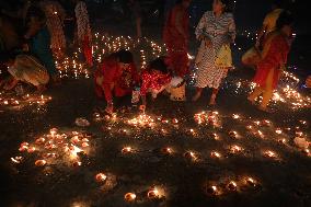 Dev Deepawali Celebration In India, Kolkata - 15 Nov 2024