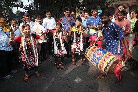 'Boita Bandana'' Festival Celebration In Kolkata