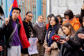 Greta Thunberg Holds A COP29 Protest - Yerevan