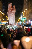 Notre Dame's Virgin Mary Statue Returned To Cathedral - Paris