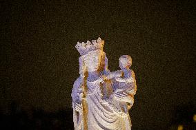 Notre Dame's Virgin Mary Statue Returned To Cathedral - Paris