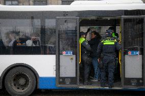 Pro- Palestinian Demonstrators Defy Protest Ban - Amsterdam