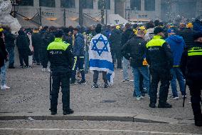 Clashes Erupt Between Israeli And Dutch Fans - Amsterdam