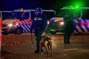 Clashes Erupt Between Israeli And Dutch Fans - Amsterdam