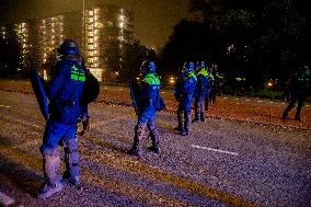 Clashes Erupt Between Israeli And Dutch Fans - Amsterdam