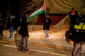 Clashes Erupt Between Israeli And Dutch Fans - Amsterdam