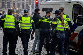 Clashes Erupt Between Israeli And Dutch Fans - Amsterdam