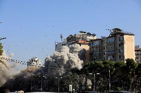 Israeli Army Strikes Beirut - Lebanon