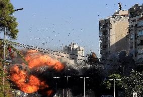 Israeli Army Strikes Beirut - Lebanon