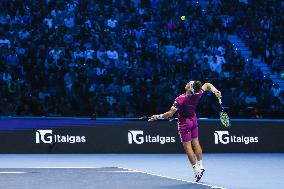 TENNIS - Internazionali di Tennis - Nitto ATP Finals - Ruud vs Rublev