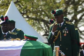 Late Nigeria Chief Of Army Staff (COAS), Lieutenant General Taoreed Lagbaja Laid To Rest In Abuja.