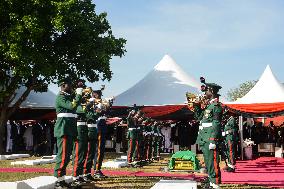 Late Nigeria Chief Of Army Staff (COAS), Lieutenant General Taoreed Lagbaja Laid To Rest In Abuja.