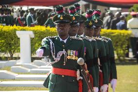 Late Nigeria Chief Of Army Staff (COAS), Lieutenant General Taoreed Lagbaja Laid To Rest In Abuja.