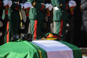 Late Nigeria Chief Of Army Staff (COAS), Lieutenant General Taoreed Lagbaja Laid To Rest In Abuja.