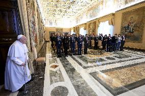 Pope Francis Meets National Youth Council Delegation