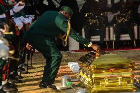 Late Nigeria Chief Of Army Staff (COAS), Lieutenant General Taoreed Lagbaja Laid To Rest In Abuja.