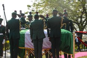 Late Nigeria Chief Of Army Staff (COAS), Lieutenant General Taoreed Lagbaja Laid To Rest In Abuja.