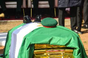 Late Nigeria Chief Of Army Staff (COAS), Lieutenant General Taoreed Lagbaja Laid To Rest In Abuja.