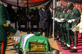 Late Nigeria Chief Of Army Staff (COAS), Lieutenant General Taoreed Lagbaja Laid To Rest In Abuja.