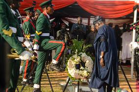 Late Nigeria Chief Of Army Staff (COAS), Lieutenant General Taoreed Lagbaja Laid To Rest In Abuja.