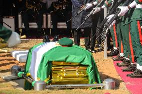 Late Nigeria Chief Of Army Staff (COAS), Lieutenant General Taoreed Lagbaja Laid To Rest In Abuja.