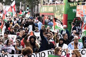 Demonstration In Support Of The Self-Determination Of Western Sahara - Madrid