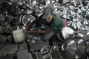 Aluminum Factory Workers