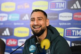 Italy Training Session & Press Conference