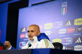 Italy Training Session & Press Conference