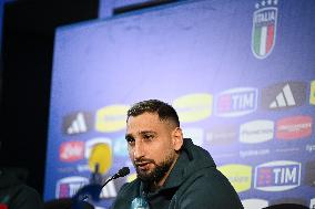 Italy Training Session & Press Conference