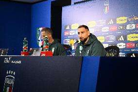 Italy Training Session & Press Conference