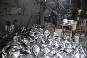 Aluminum Factory Workers