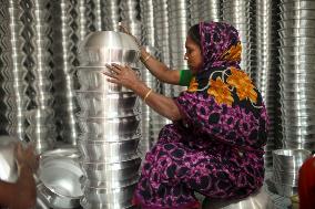 Aluminum Factory Workers