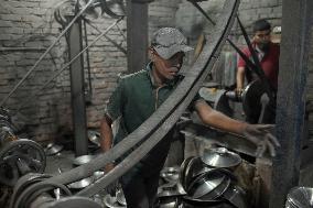 Aluminum Factory Workers