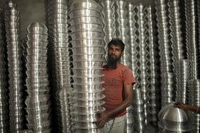 Aluminum Factory Workers