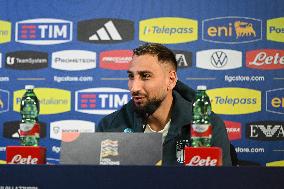 CALCIO - UEFA Nations League - Italy training and press conference